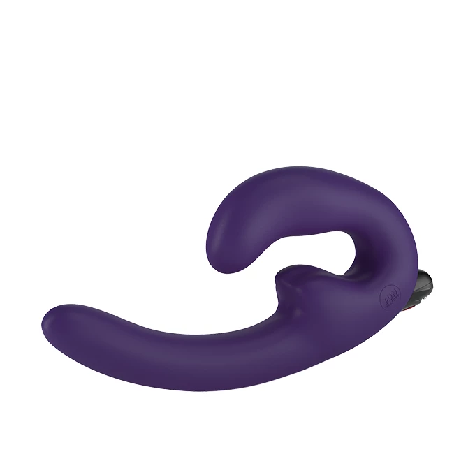 Fun Factory Sharevibe - Wibrator dla par, Strapless strap on, Fioletowe
