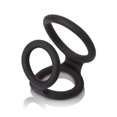 CalExotics Maximizer Enhancer Black - Elastyczny pierścień na penisa