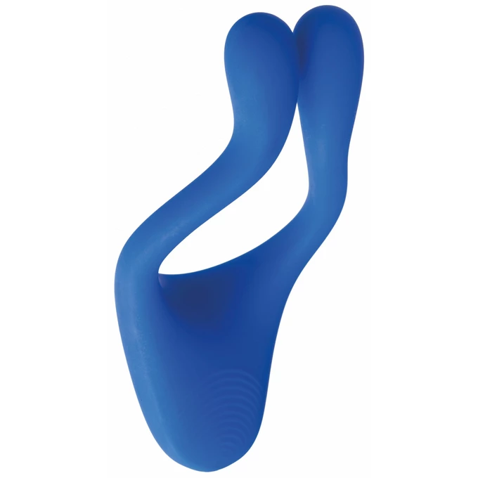 BeauMents doppio blue - Wibrator dla par wielofunkcyjny, Niebieski