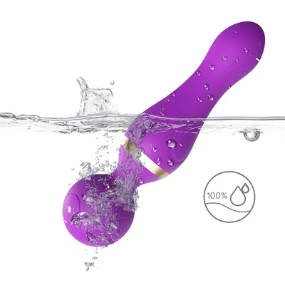 Boss Series Joy Freeza Purple - Wibrator wand, Fioletowy