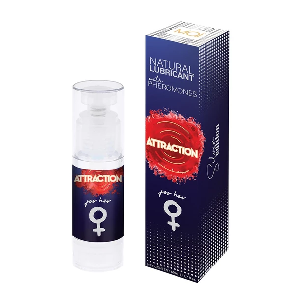 Attraction Lubricant With Pheromones For Her 50 Ml - Lubrykant z feromonami dla Niej