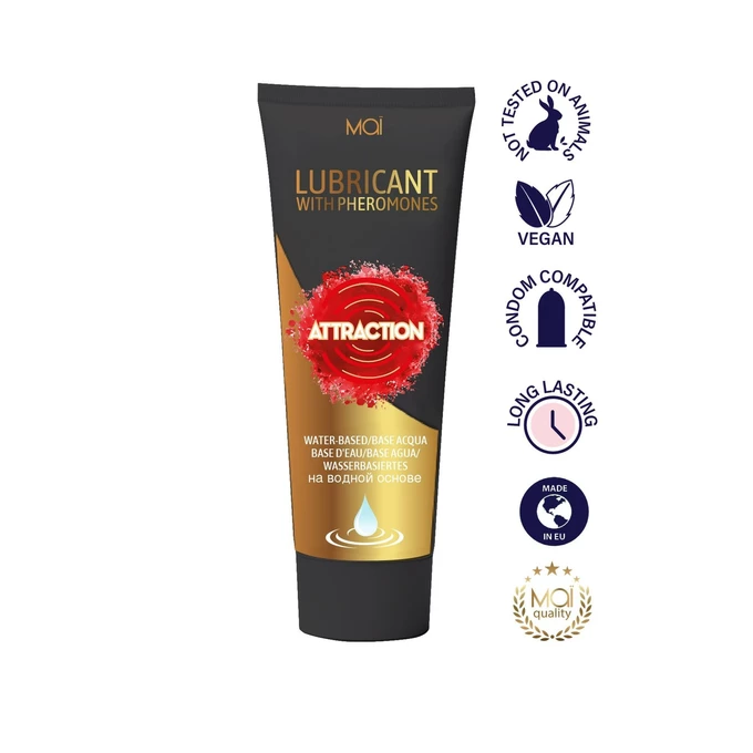 Attraction Lubricant With Pheromones Neutral 100 Ml - Lubrykant z feromonami