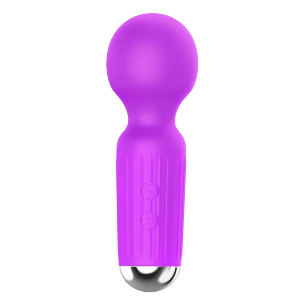 Boss Series Magic Mini 20 UF - Wibrator wand, Fioletowy