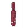 ShotsToys silicone massage wand - red - Wibrator wand, Czerwony