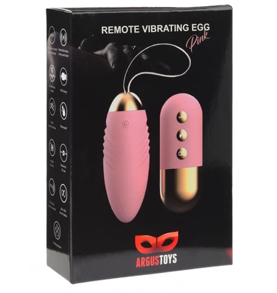 Argus remote control vibrating egg pink - Wibrująca kulka na pilota