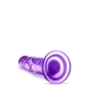 B Yours Sweet N Hard 5 Purple - Dildo klasyczne na przyssawce, Fioletowy