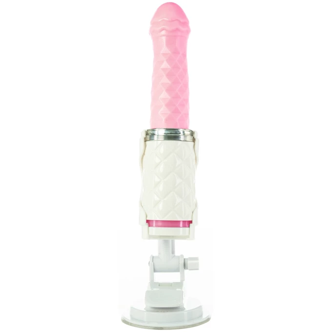 Pillow Talk feisty pink - Mini seks maszyna z przyssawką, Różowy