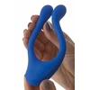 BeauMents doppio blue - Wibrator dla par wielofunkcyjny, Niebieski