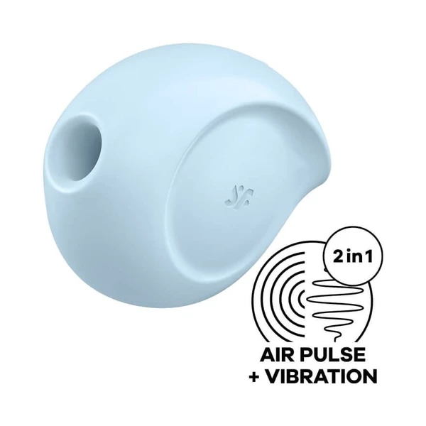 Satisfyer sugar rush (blue) - Wibrator łechtaczkowy z stymulacją soniczną, Niebieski