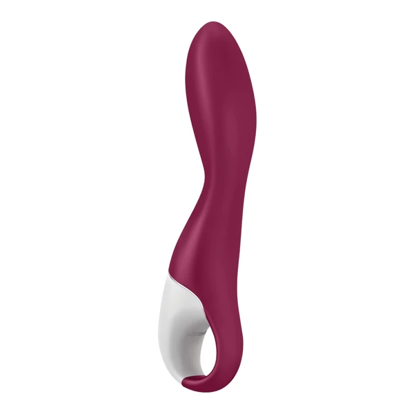 Satisfyer heated thrill connect app - Wibrator klasyczny z opcją podgrzewania