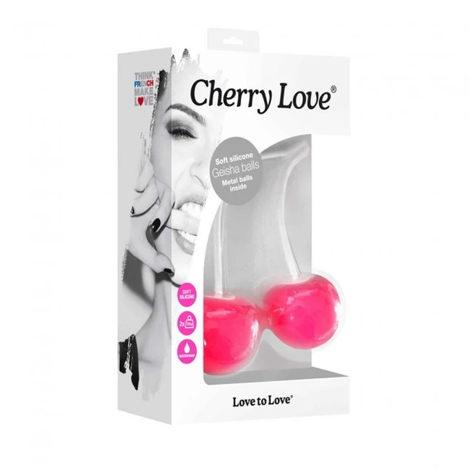 Love to Love cherry love danger pink - Kulki gejszy