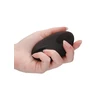 Elegance dual vibrating toy - purity - black - Wibrator łechtaczkowy i kulki gejszy (2w1), Czarny