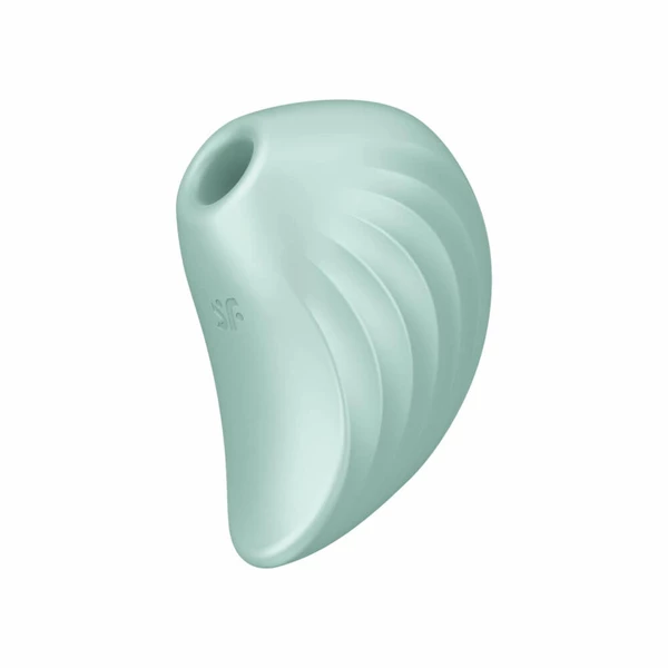 Satisfyer pearl diver (mint) - Wibrator łechtaczkowy z stymulacją soniczną, Niebieski