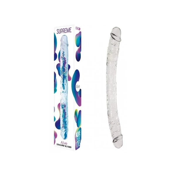 Alive Supreme Jelly Sz02 - Dildo podwójne