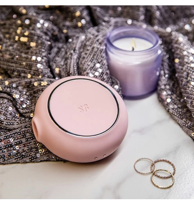 Satisfyer pro to go 3 rose - Wibrator łechtaczkowy z stymulacją soniczną, Różowy