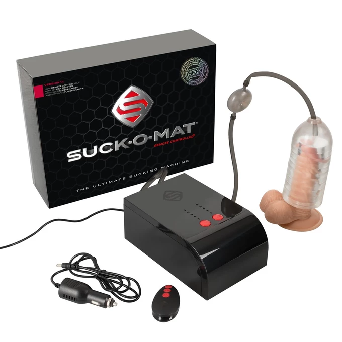 Suck-O-Mat Ultimate sucking machine RC - Masturbator automatyczny oralny z pilotem