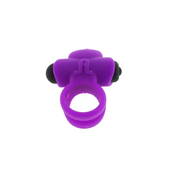 Adrien Lastic bullet lastic ring - Wibrujący pierścień erekcyjny