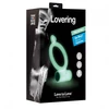 Love to Love lovering phosphorescent - Wibryjący pierścień erekcyjny świecący w ciemności