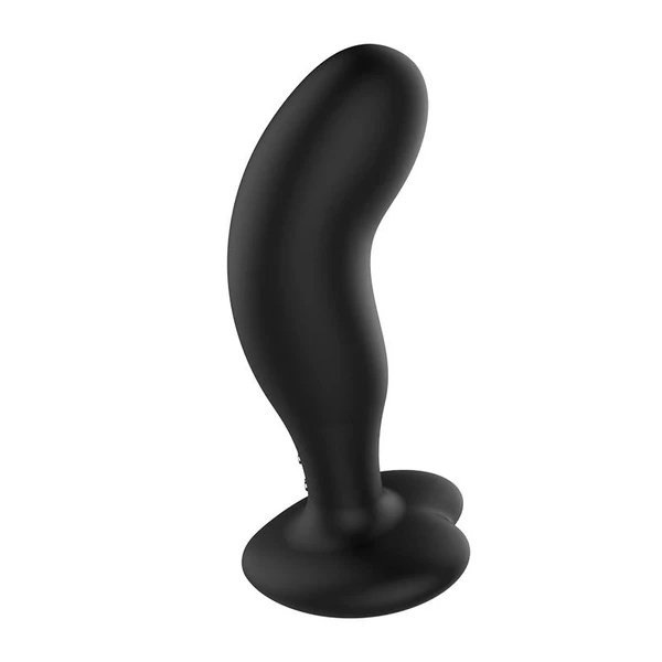 Boss Series Joy Driller Black - Wibrujący korek analny z pilotem