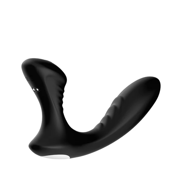 Boss Series storm black (with remote control) - Wibrujący masażer prostaty
