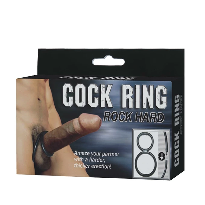 Baile Cock Ring Rock Hard - Elastyczny pierścień erekcyjny