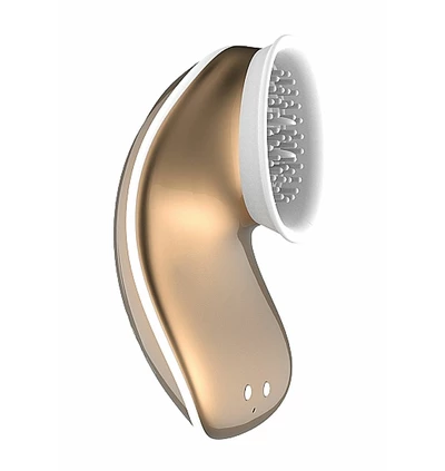 Innovation twitch hands - free suction &amp; vibration toy - gold - Wibrator łechtaczkowy, Złoty