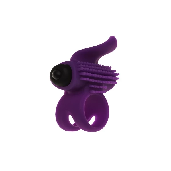 Adrien Lastic bullet lastic ring - Wibrujący pierścień erekcyjny
