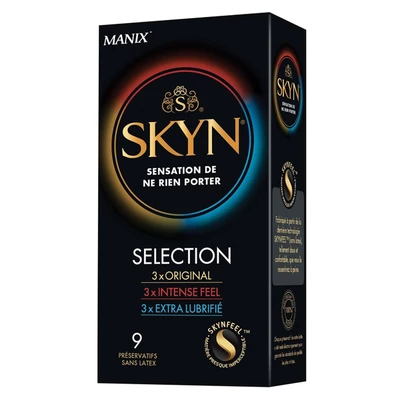 SKYN set skyn selection lubrifie - Prezerwatywy 9 szt
