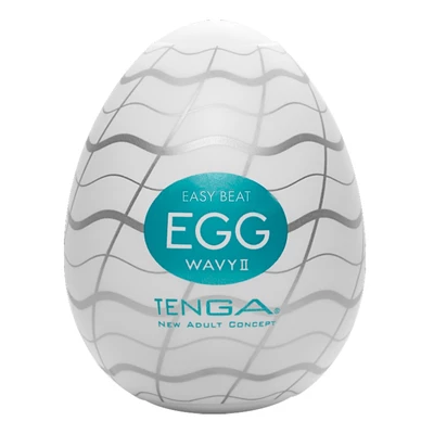 Tenga egg wavy ii single - masturbator jajeczko