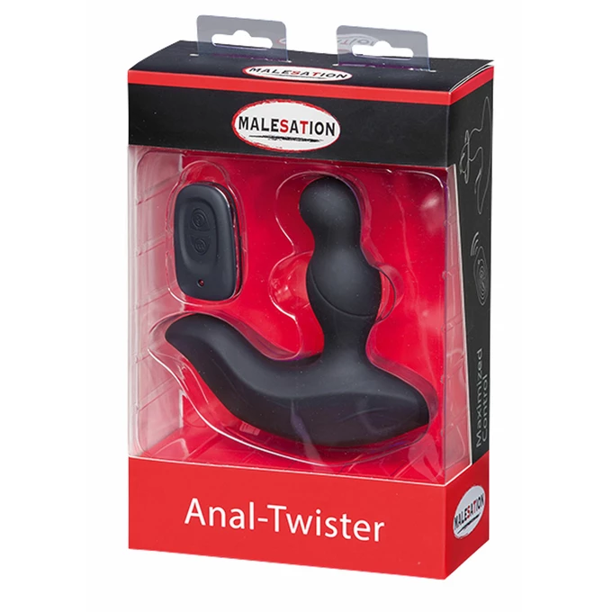 Malesation anal-twister - Masażer prostaty z opcją rotacji