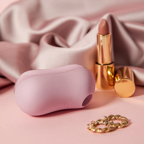 Satisfyer cotton candy (lilac) - Wibrator łechtaczkowy z stymulacją soniczną, Fioletowy