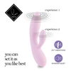 FeelzToys lea rabbit vibrator strawberry - Wibrator króliczek