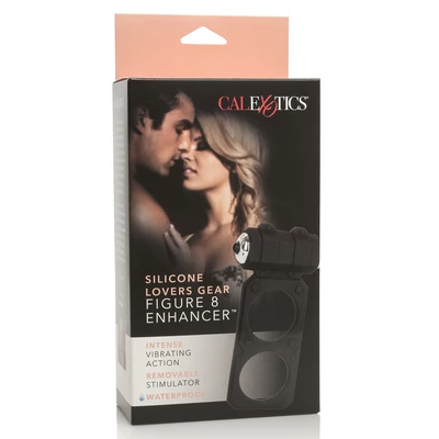 Calexotics Lovers Gear Figure 8 Enhancer - Wibrujący pierścień erekcyjny