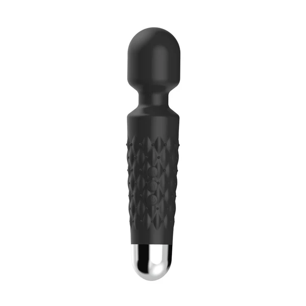 Boss Series Joy Stymulator 9 wand - Wibrator wand, Czarny