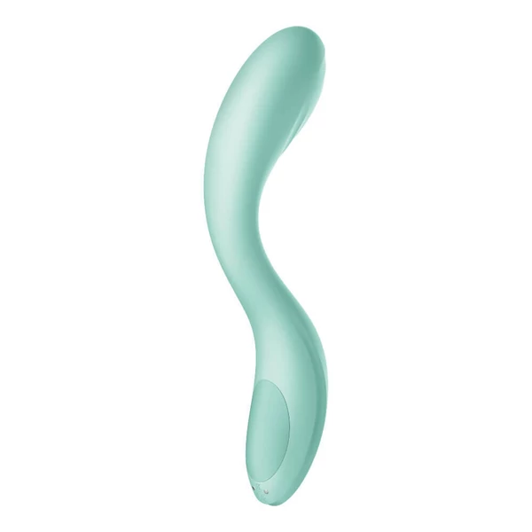 Satisfyer rrrolling pleasure (mint) - Wibrator punktu G z rotującą kulką, Zielony