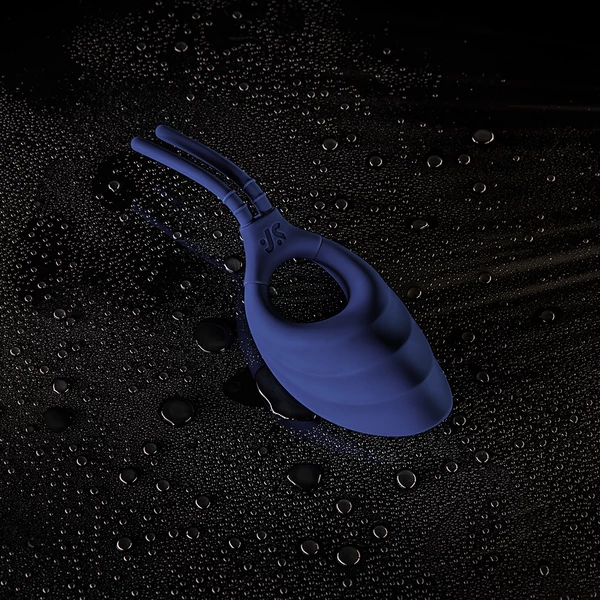 Satisfyer swordsman (blue) - Wibrujący pierścień erekcyjny , Niebieski