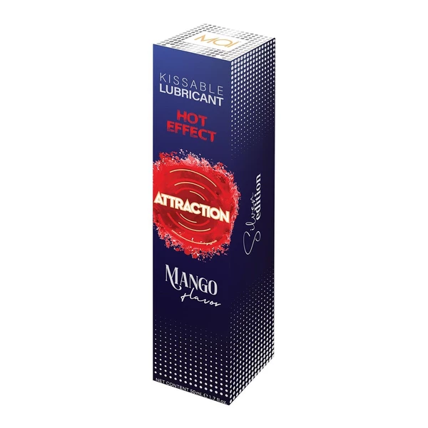 Attraction Lubricant Heat Mango 50 Ml - Lubrykant o smaku Magno