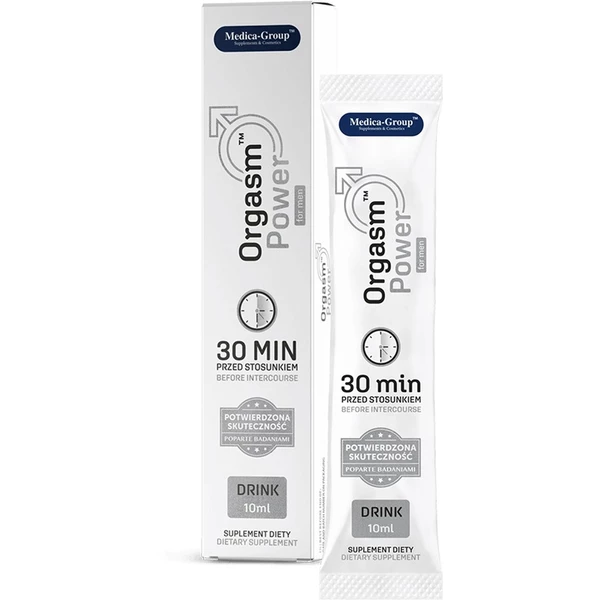 Medica Group Orgasm Power for Men Drink 10ml - środek na wzmocnienie erekcji