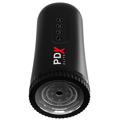 PDX Elite moto blower - Masturbator wibrujący oralny z ruchem pulsacyjnym
