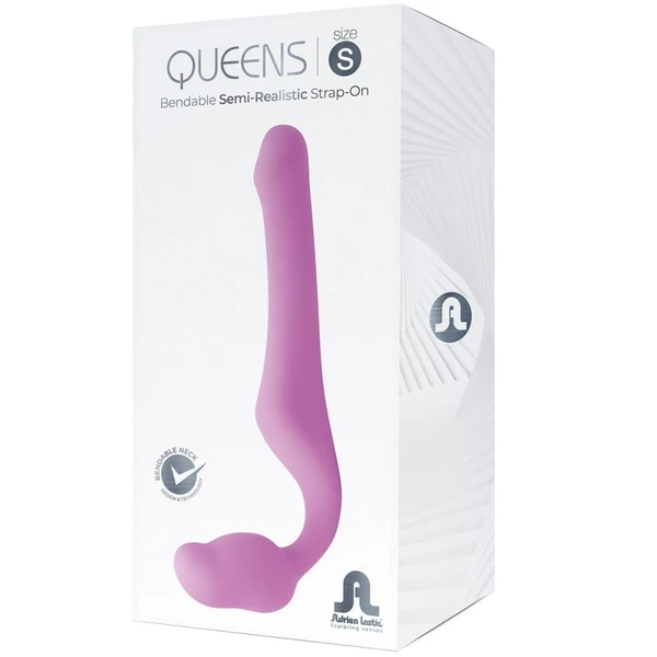 Adrien Lastic Strap On Queens S Purple (Strapless) - Dildo Strap On
