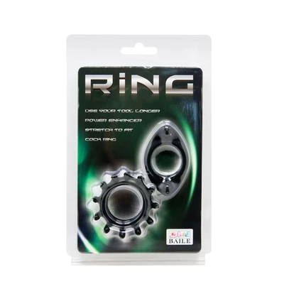 Baile Ring - Zestaw elastycznych pierścieni na penisa