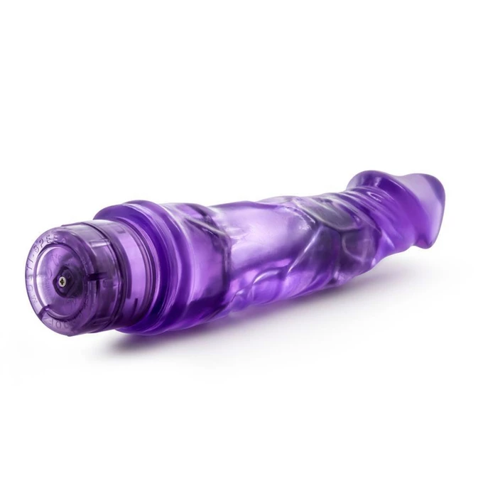 B Yours Vibe 6 Purple - Wibrujące dildo, Fioletowy