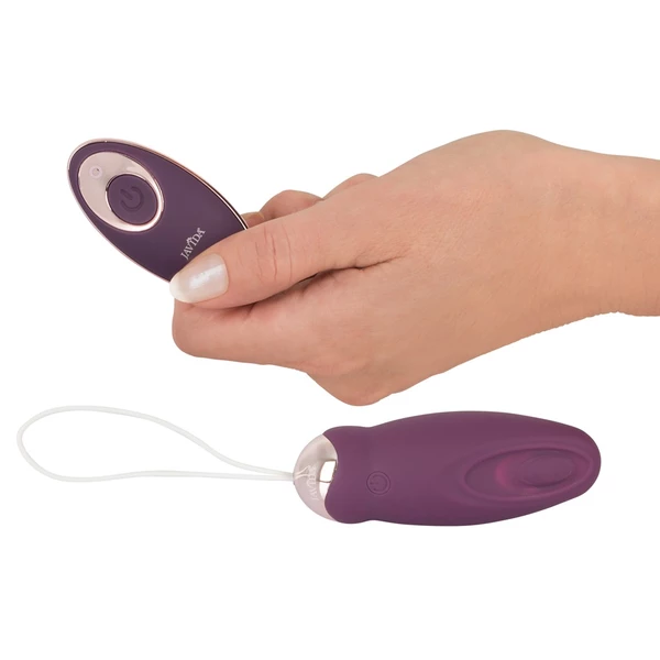 JAVIDA rc knocking love ball - Wibrator kulka z pilotem
