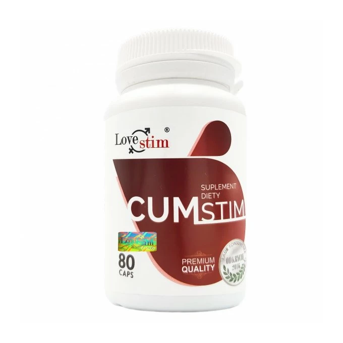 Love Stim cumstim 80caps - Suplement poprawiający objętość i smak nasienia