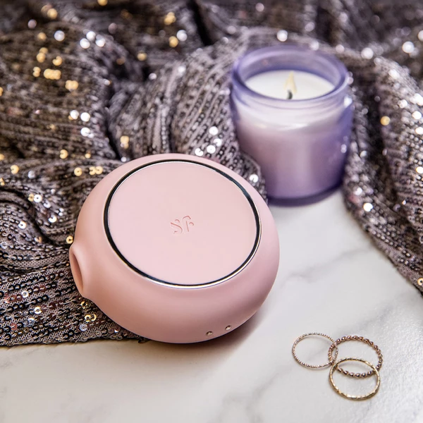 Satisfyer pro to go 3 rose - Wibrator łechtaczkowy z stymulacją soniczną, Różowy