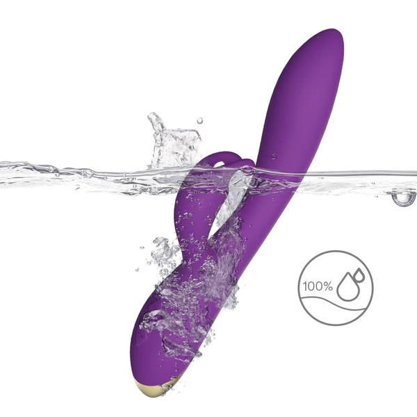 Boss Series Joy Bonnie Purple - Wibrator króliczek, Fioletowy