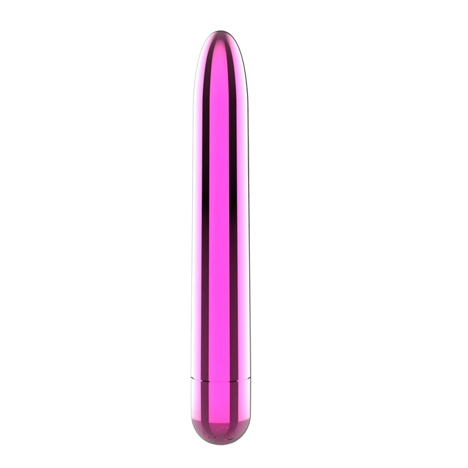Boss Series Vision Glossy Pink - Wibrator klasyczny, Różowy