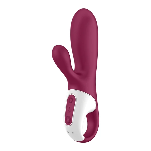 Satisfyer hot bunny connect app - Wibrator króliczek z opcją podgrzewania