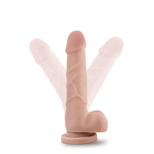 Dr. Skin Realistic Cock Basic 7 Flesh - Dildo klasyczne na przyssawce