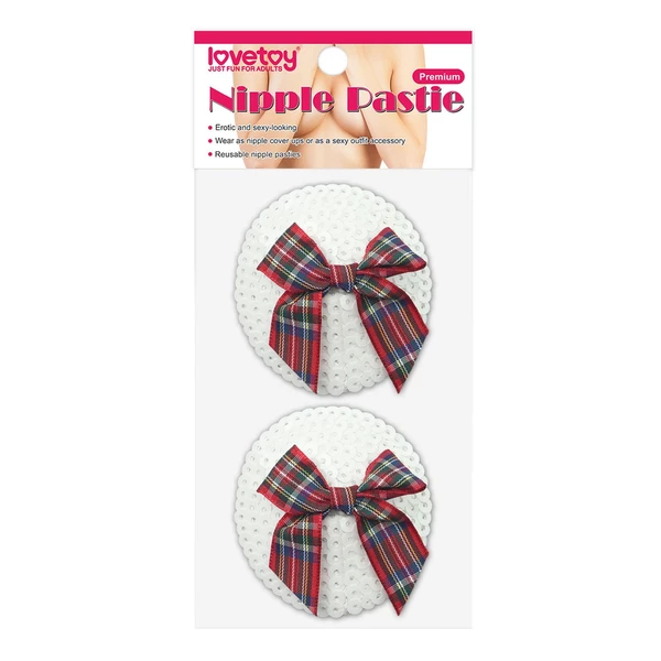Lovetoy Reusable Sequin Round Nipple Pasties - Nasutniki